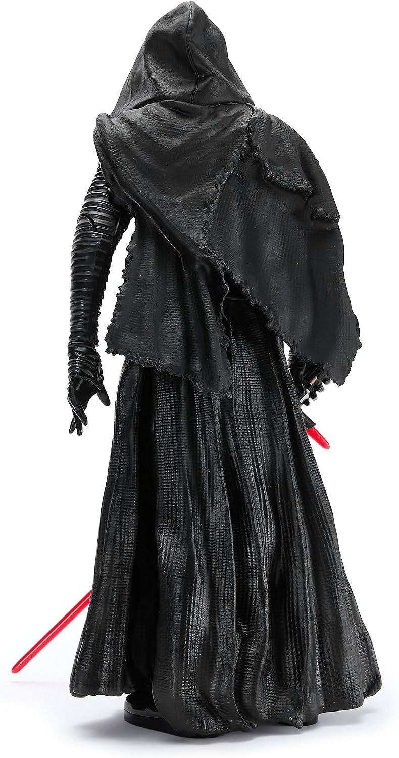 Disney Store Official Kylo Ren Talking Action Figure - 14 Inch Interactive Star Wars Toy with Lightsaber - Articulated Kid Toy with Light & Sound Effects