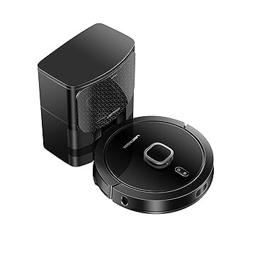 Robô Aspirador Liectroux G7 4 em 1 Aspira Varre Passa Pano Base Autolimpante Com Aplicativo Compatível Com Alexa e Google Mapeamento Inteligente Salva os Mapas