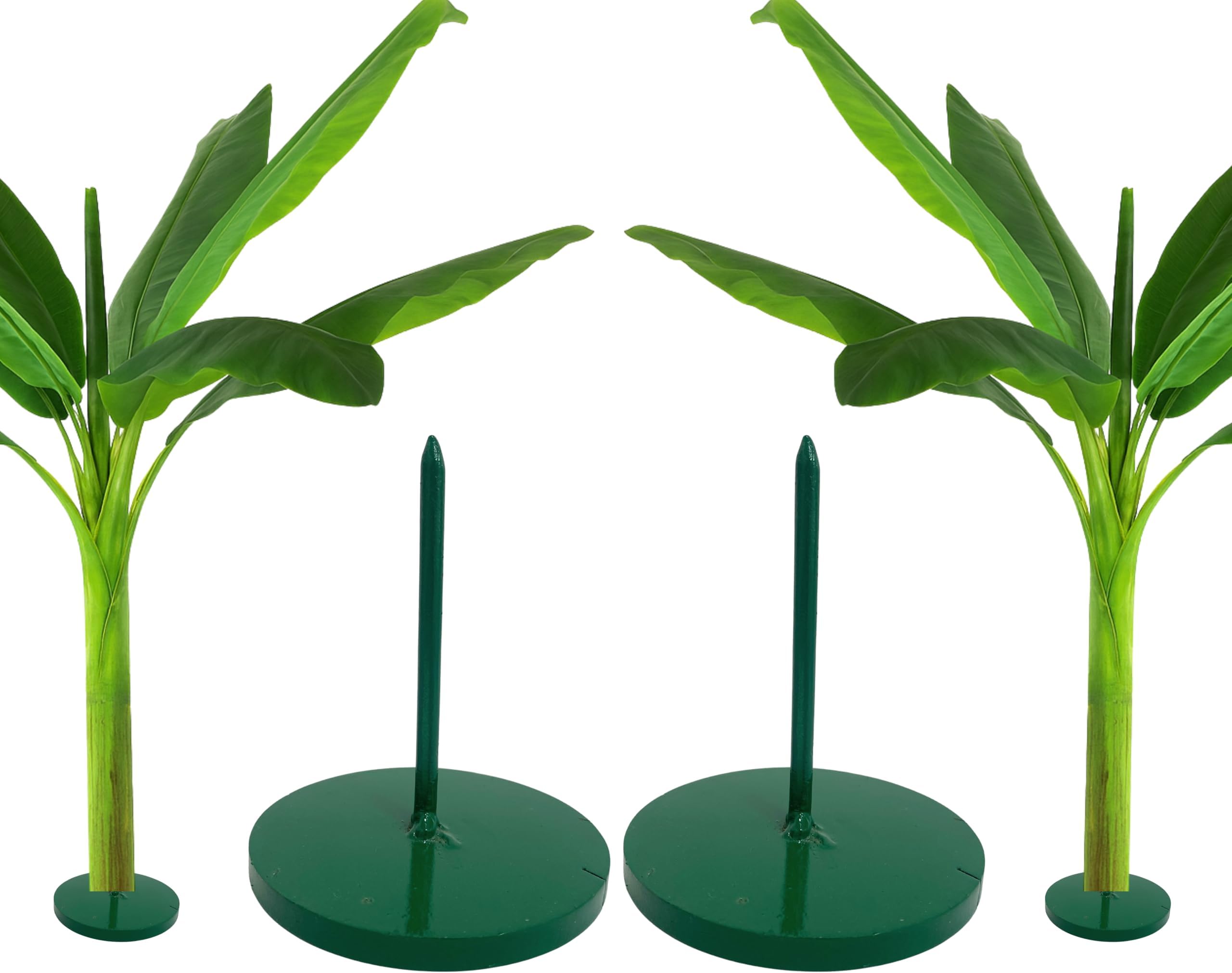 Daedal crafters Pair of Banana Stem Stands for Festival Decoration, Metal Stand for Holding Banana Tree/Stem for for Pooja, Varalakshmi & Festival Use, Ideal for Religious Decor & Temple Ceremonies