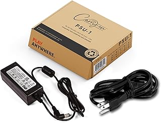 Carry-on PSU-1 - Power Supply Adapter with Reliable Energy for Audio Devices - Compatible with Amplifiers, Pedals, and Other Electronic Instruments - Durable and Energy-Efficient Design
