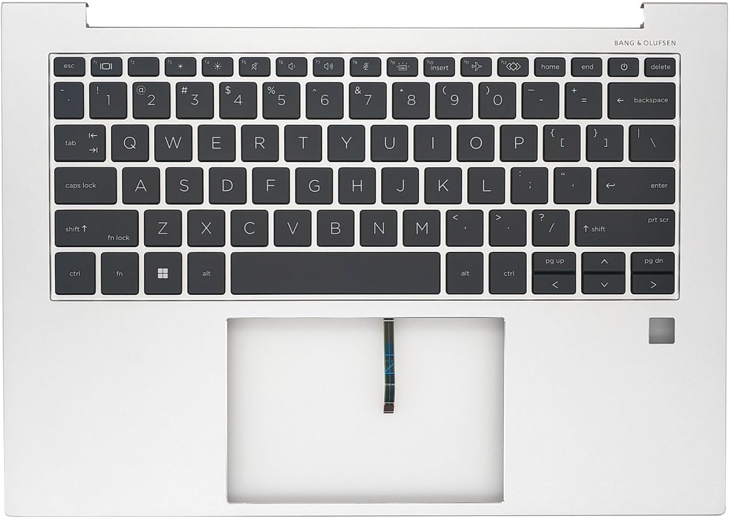 Replacement Upper Case Palmrest for HP EliteBook 840 845 G9,EliteBook 840 845 G10 Series Laptop with US Layout Backlit Keyboard Assembly N45442-001 N09058-001 Silver