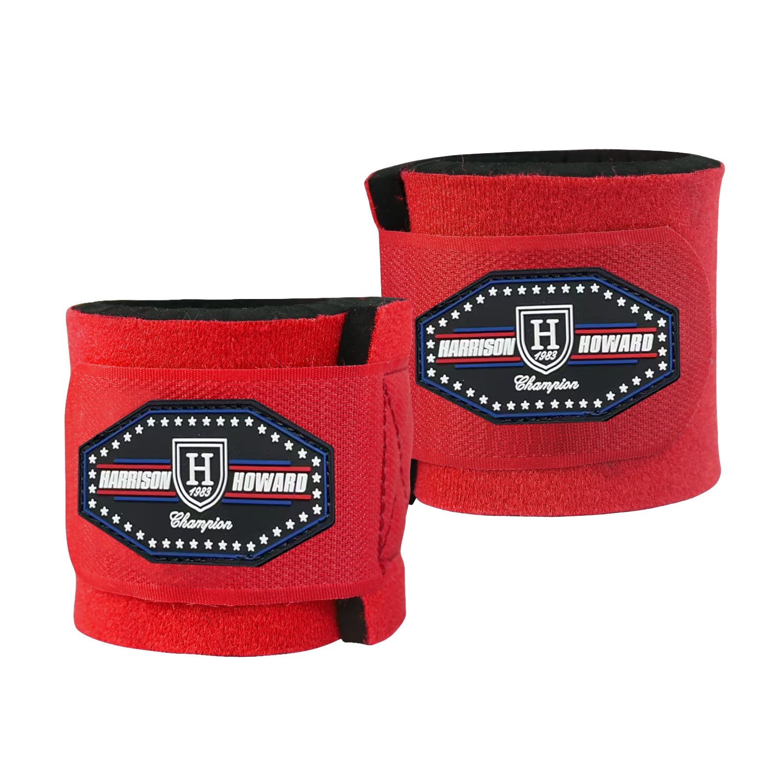 Harrison Howard Pastern Wraps for Horse Sold in Pairs Red