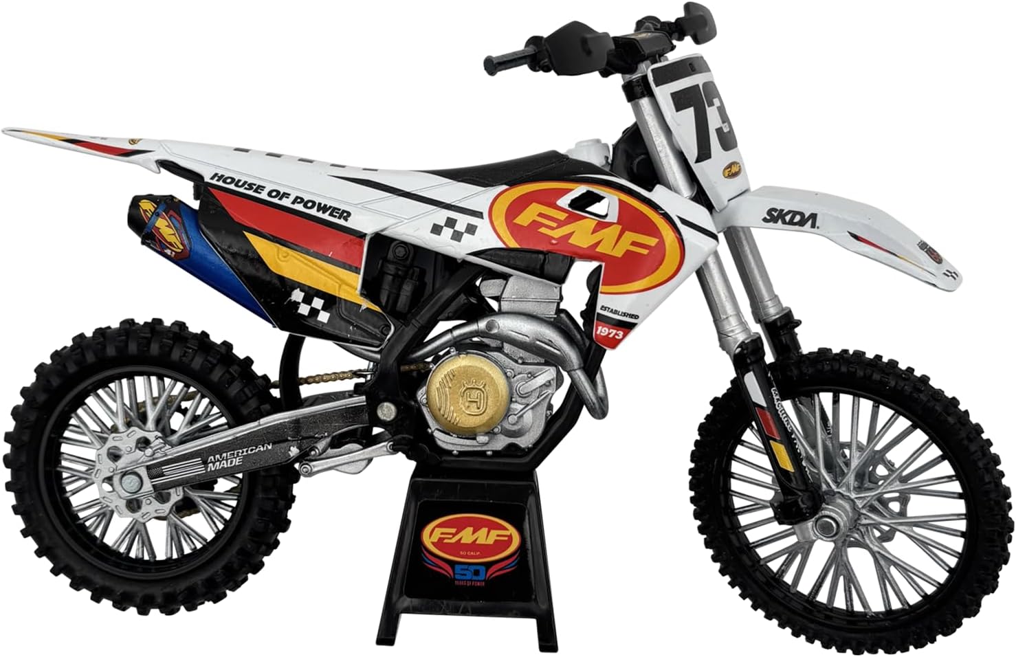 FMF 2025 Factory Toy Dirtbike 1:12 Scale