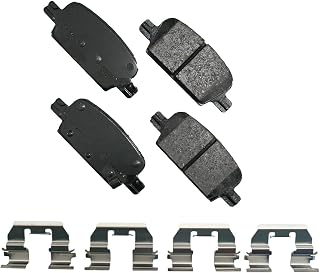 Akebono ACT1921 Proact Ultra Premium Ceramic Disc Brake Pad kit
