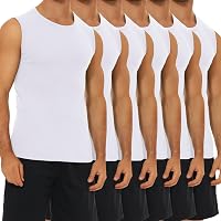 FALARY Canotta Palestra Uomo Canottiera Pacco da 6 Sportiva Fitness Cotone
