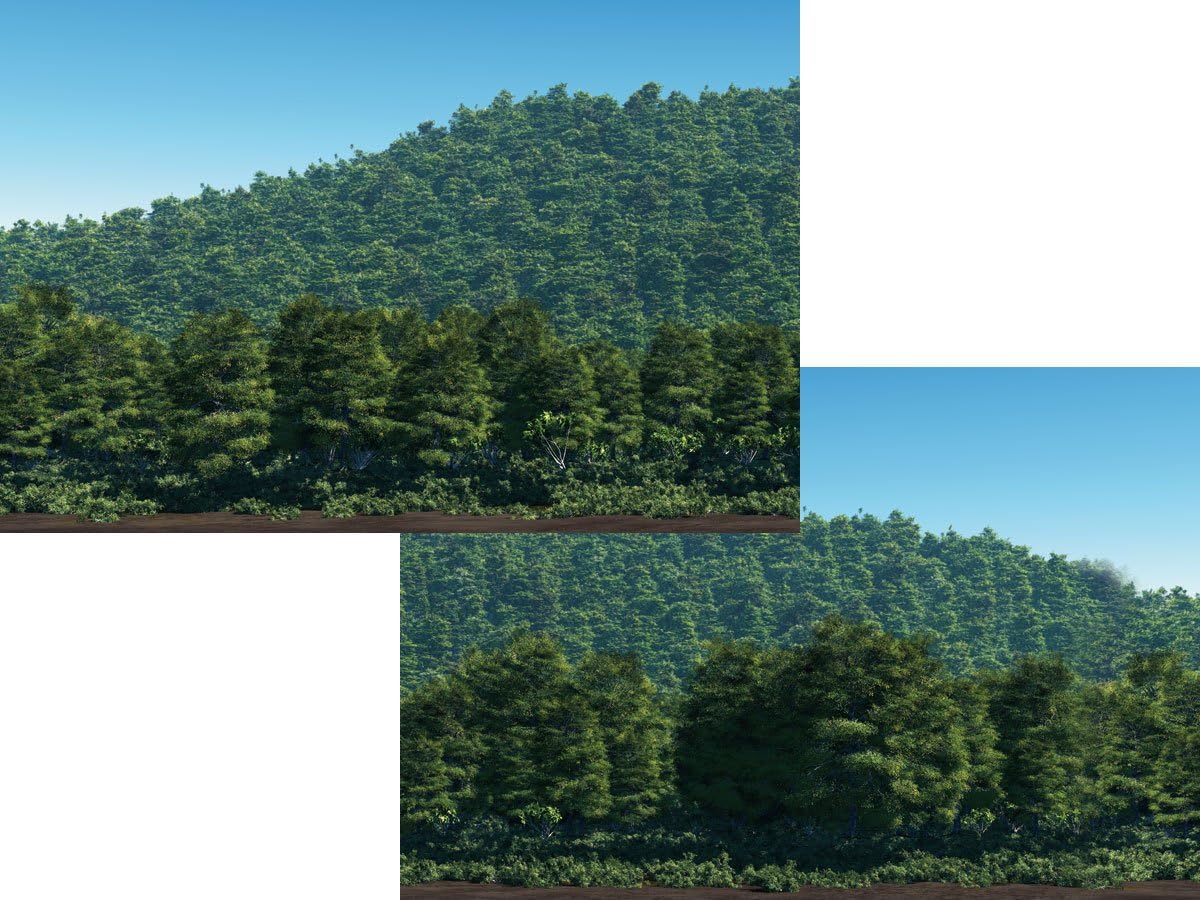 箱庭技研 ジオラマシート Free 山背景2 プラモデル 通販 Amazon