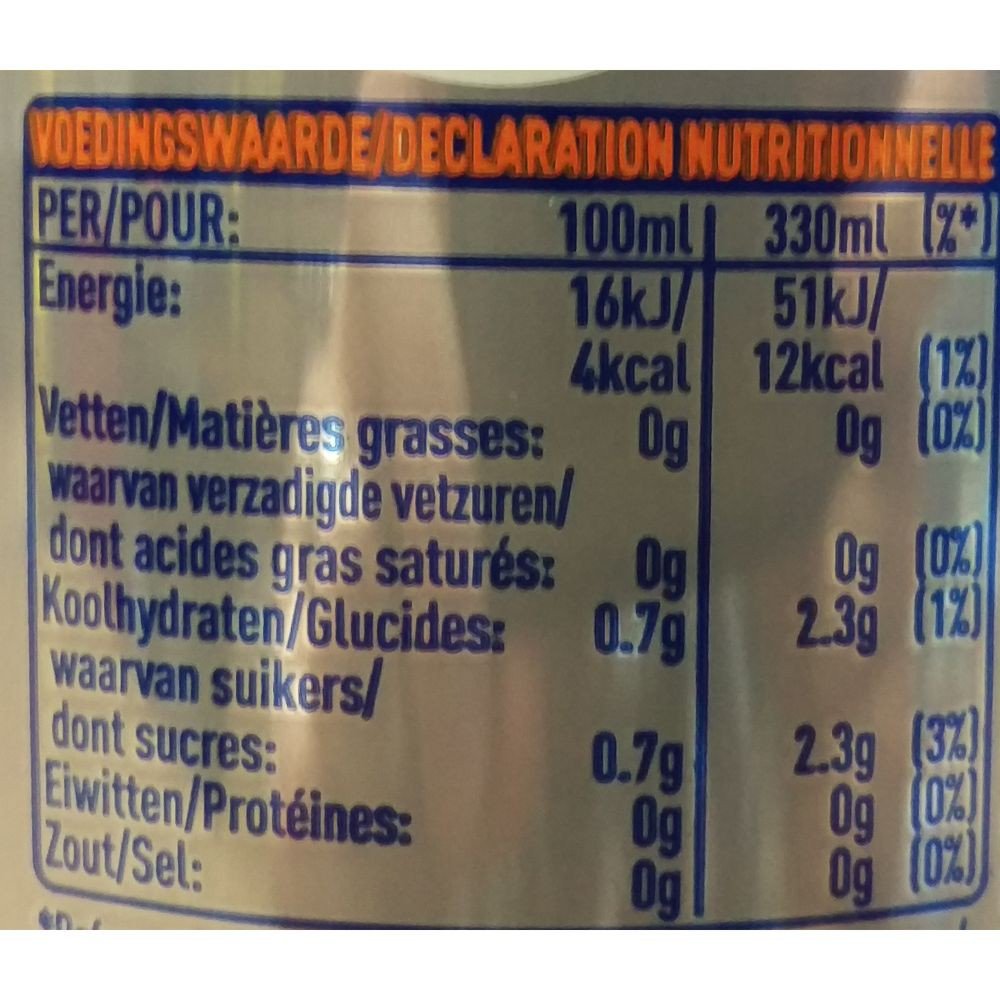 Fanta Orange Zero Lot de 72 boîtes de 0,33 l