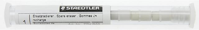 STAEDTLER 77N R52 Replacement Eraser for Mars Micro Mechanical Pencil - White