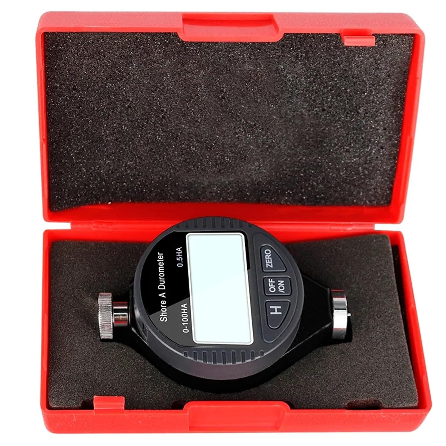 Hardness Tester, Digital Shore Durometer Sclerometer Rubber Hardness Tester Meter for Precise Testing