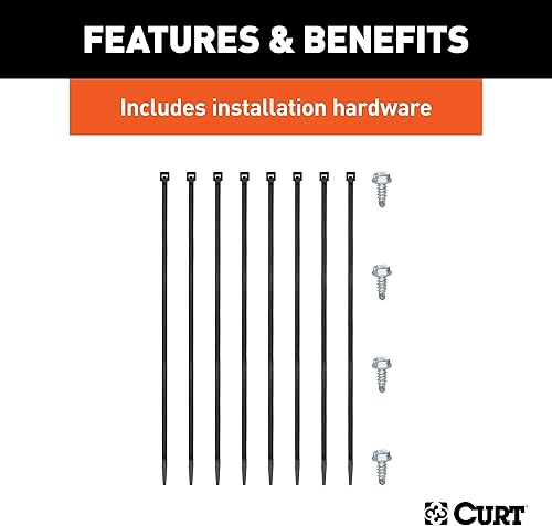Vista 7 de CURT 56070 - Arnés con cableado personalizado (para remolque).