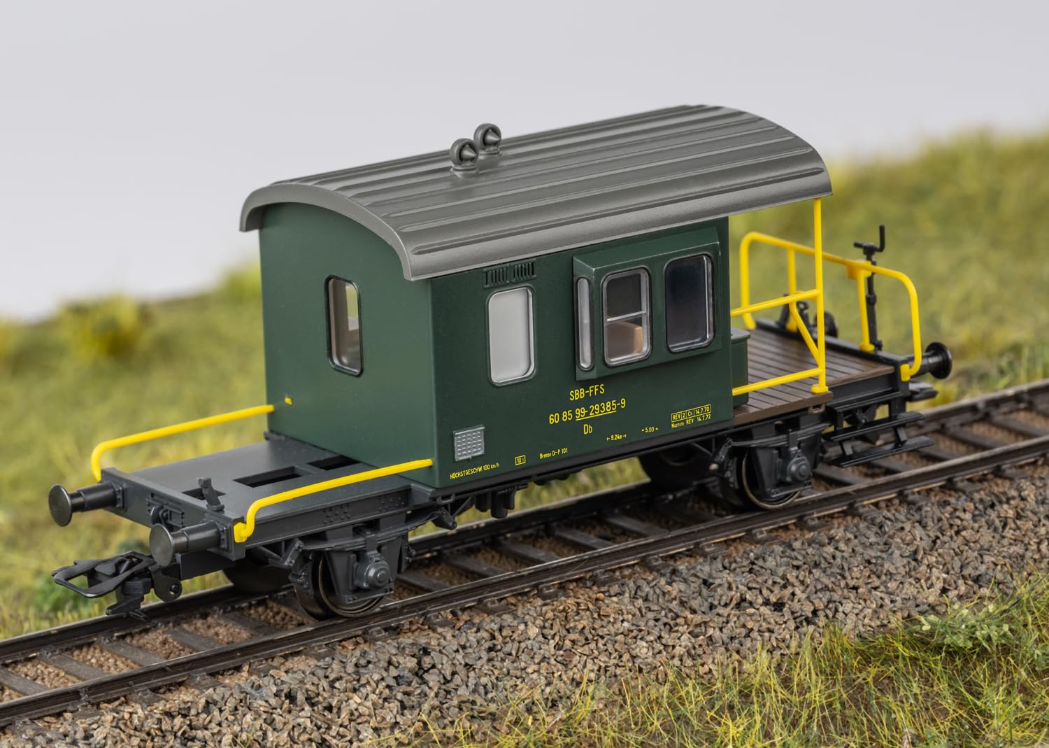 Märklin Modelleisenbahn Güterzug-Begleitwagen Sputnik SBB - Spur H0 - Art.-Nr. 46853
