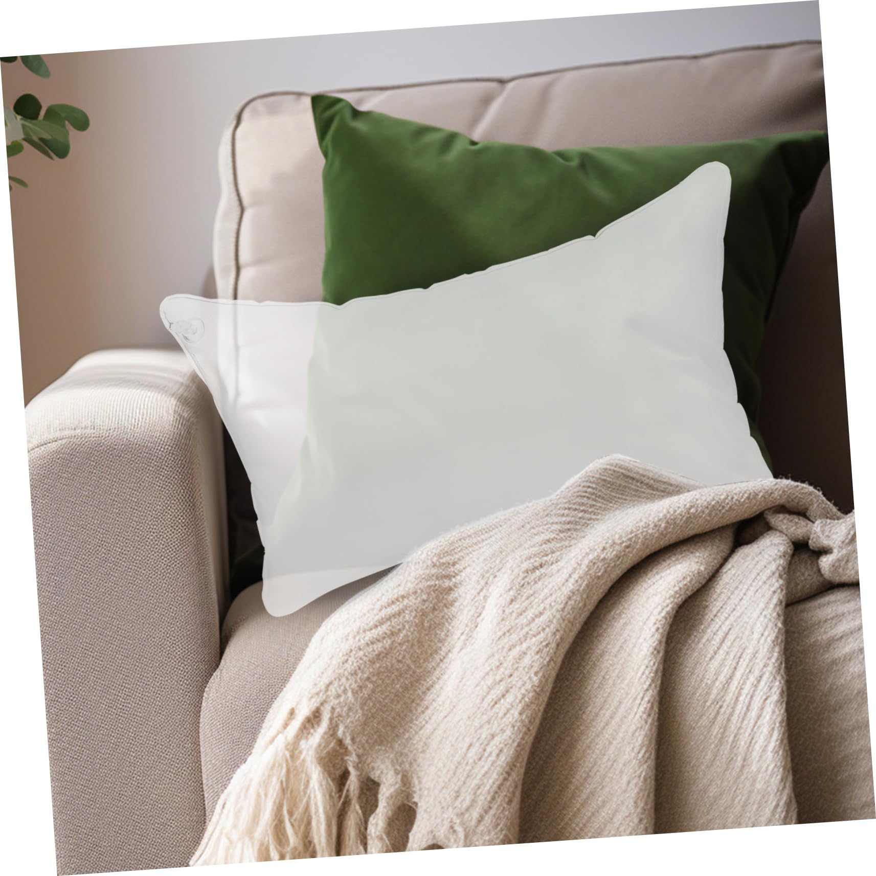 Lot De 4 Coussins Gonflables pour Le Camping Et Les Voyages
