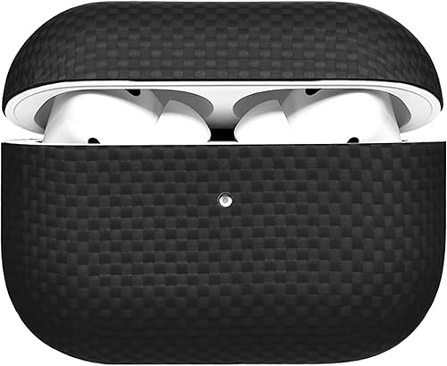 Latercase  Compatible con AirPods Pro (2. generación)  Medianoche  Funda delgada duradera para AirPods Pro 2  Fibra de aramida fina de 0.024 in,