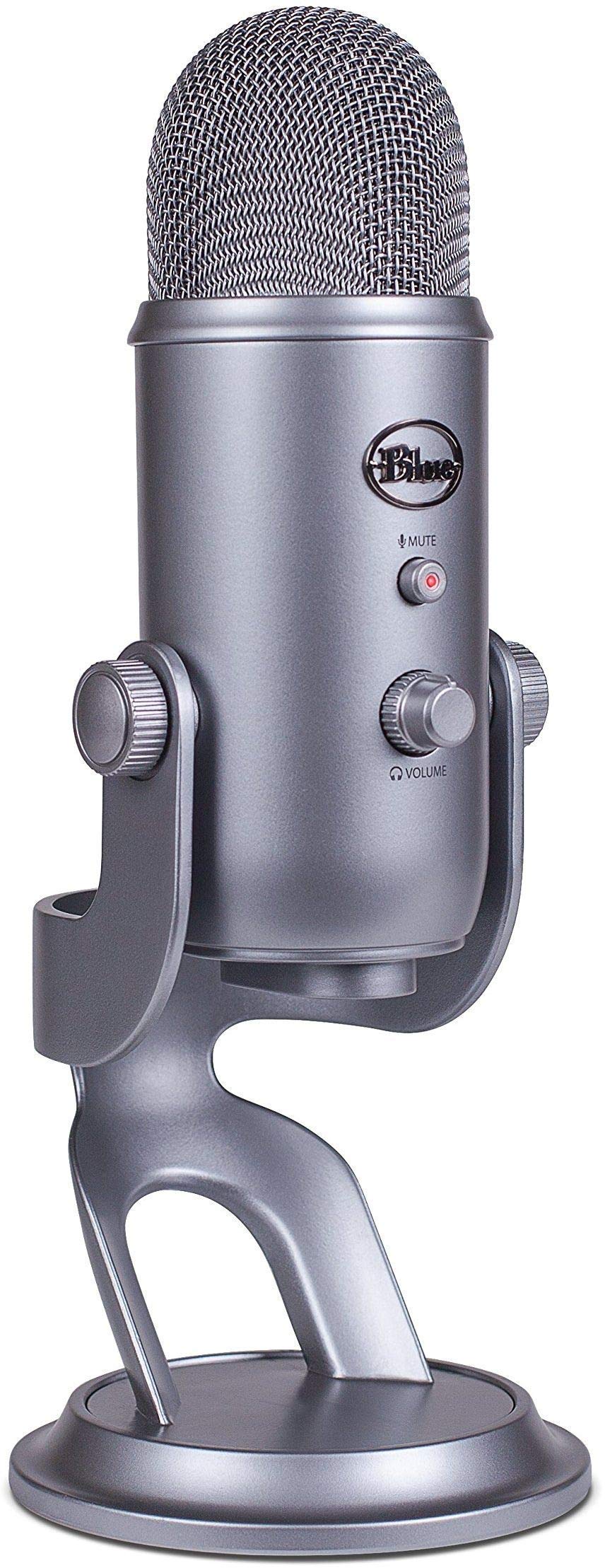 Blue Yeti USB Microphone - Space Gray (Renewed)