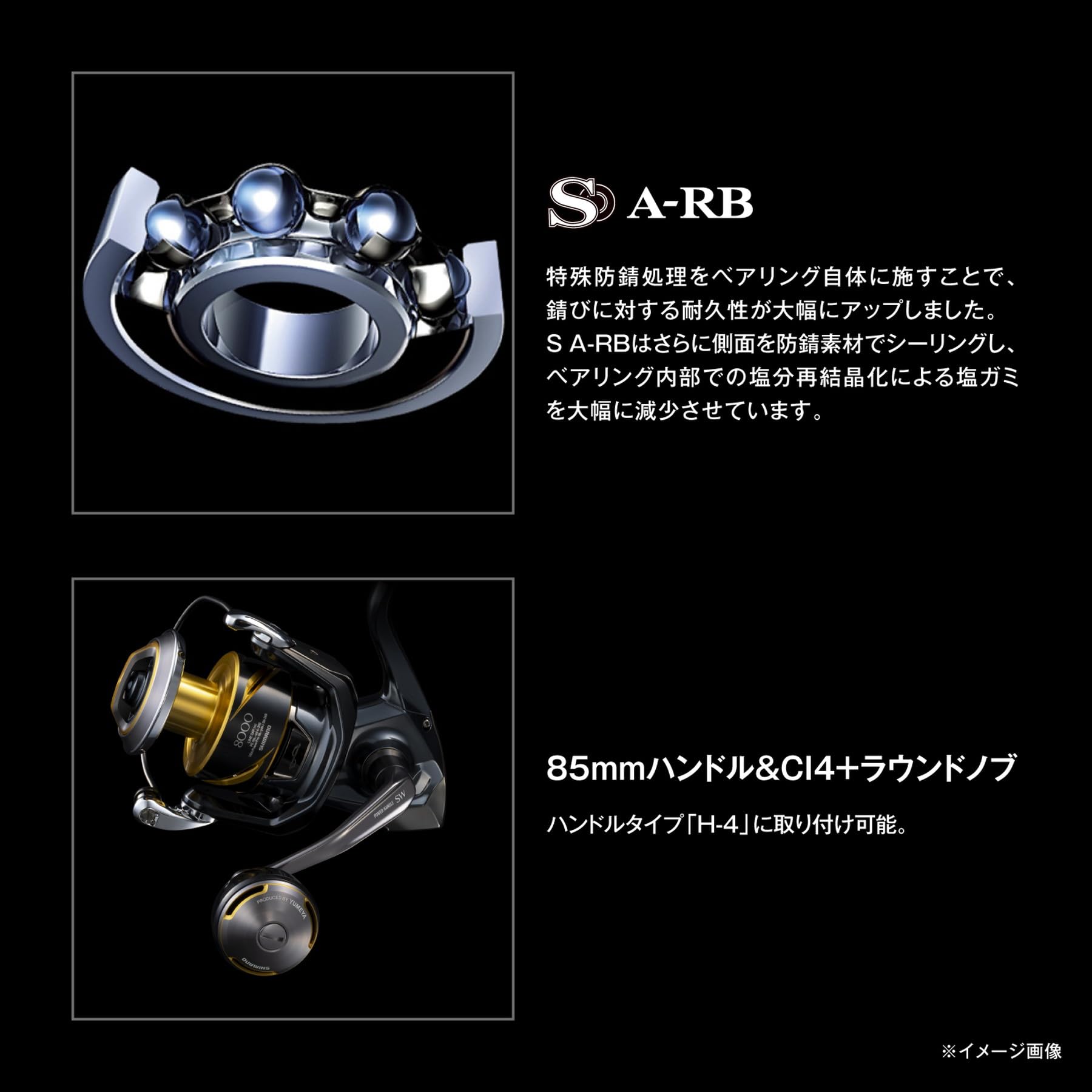 Amazon | シマノ(SHIMANO) リールパーツ 26夢屋 SW パワーハンドル