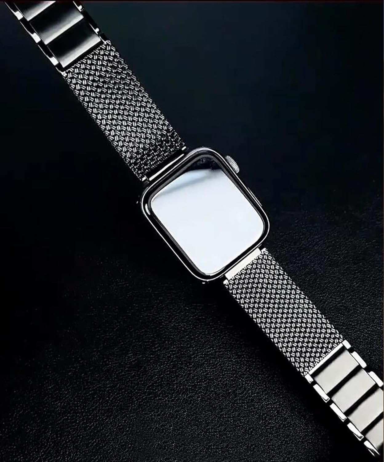 Compatible with Apple Watch Ultra Band 38mm 40mm 41mm 42mm 44mm 45mm 46mm 49mm Series 10/9/8/7/6/5/4/3/2/1iwatch bands,Luxury Monogram Retro Soft Strap Replacement Sport band for Women Men