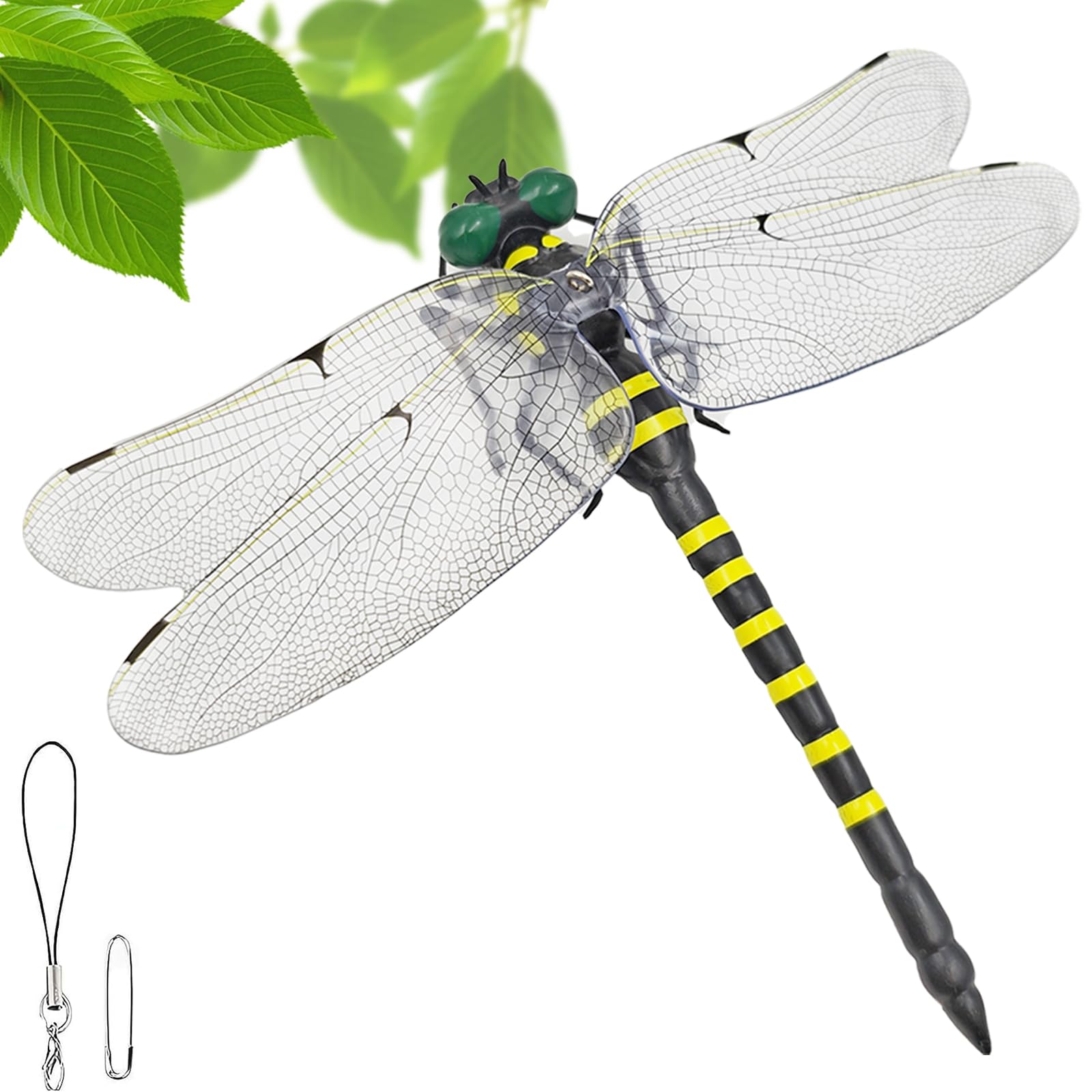 Amazon.co.jp: DreMker オニヤンマ 虫除け トンボ模型 19cm 特大