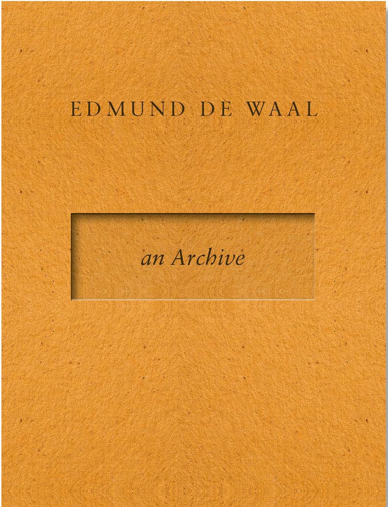 Edmund de Waal - an Archive