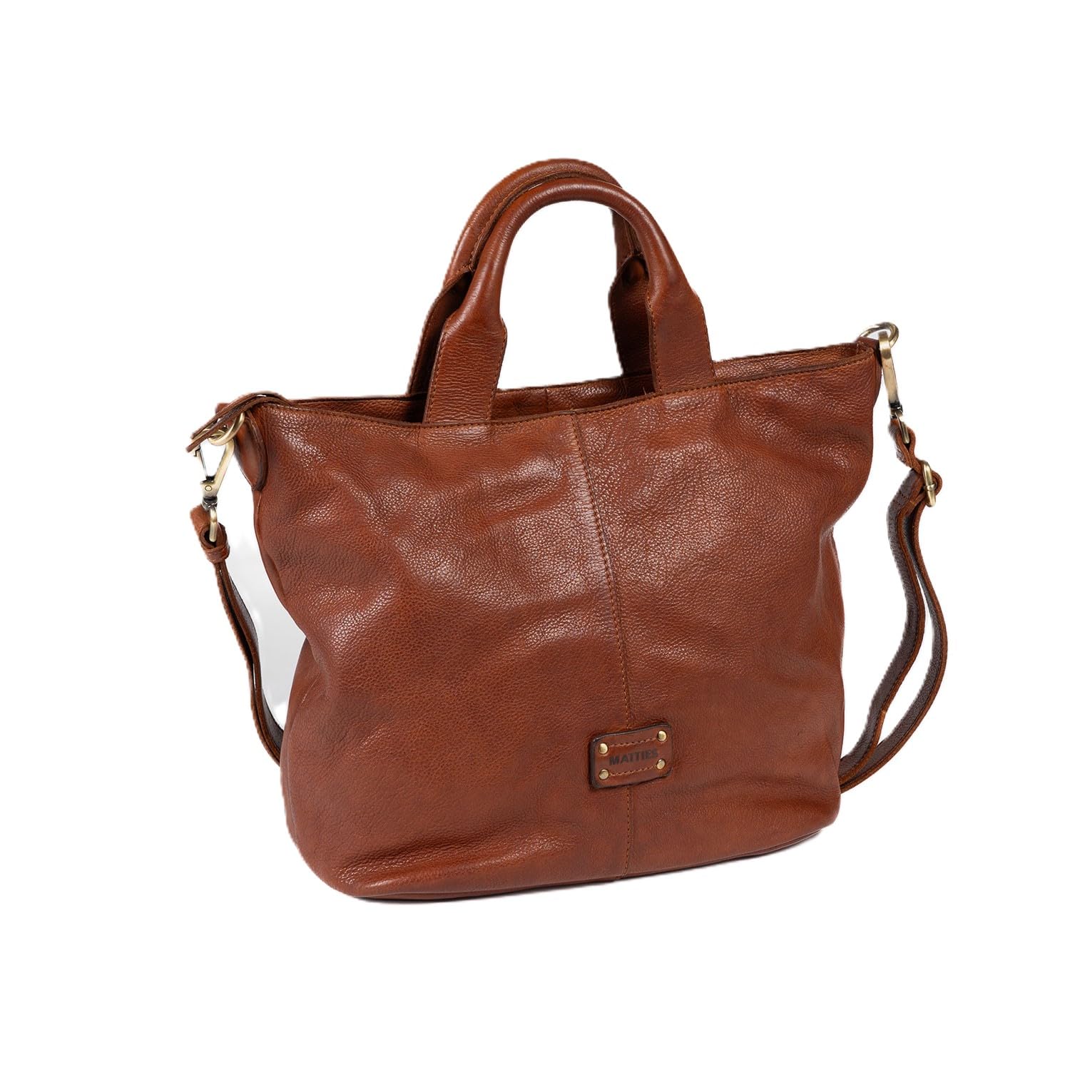 MATTIES Unisex's Bolso Piel Lavada Handbag, Leather, Talla UNICA