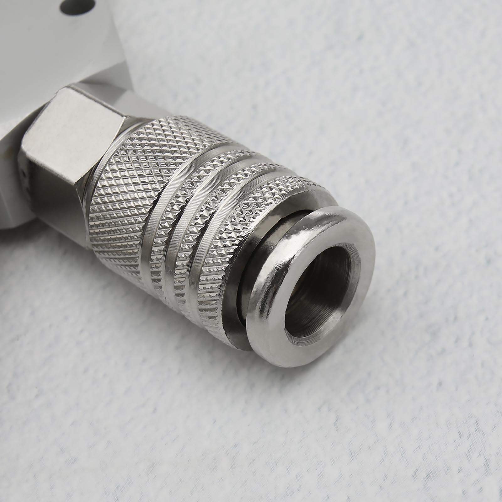 OTOTEC 1/4 Pouce FNPT Connecteur Pneumatique 3 Voies Collecteur de Tuyau d'air Raccord Rapide Coupleur 1 Mâle à 3 Diviseur Femelle