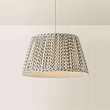 ValueLights | Grange Large Green Floral Pleated Lamp Shade | Shades, Home Décor & Improvement Essential