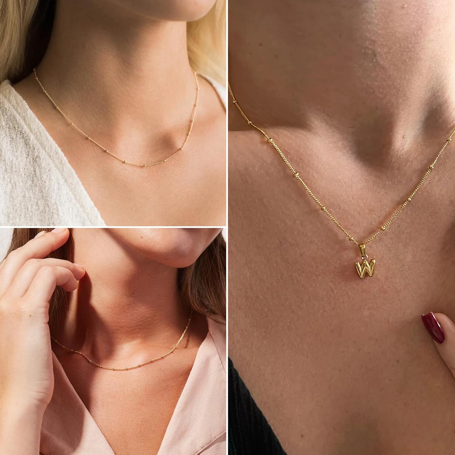 33 Feet Multi Color Satellite Curb Chain Roll, 2mm 304 Stainless Steel Colorful Ball Beaded Twisted Link Chains Spool Bulk for Jewelry Making DIY Craft - Image 6