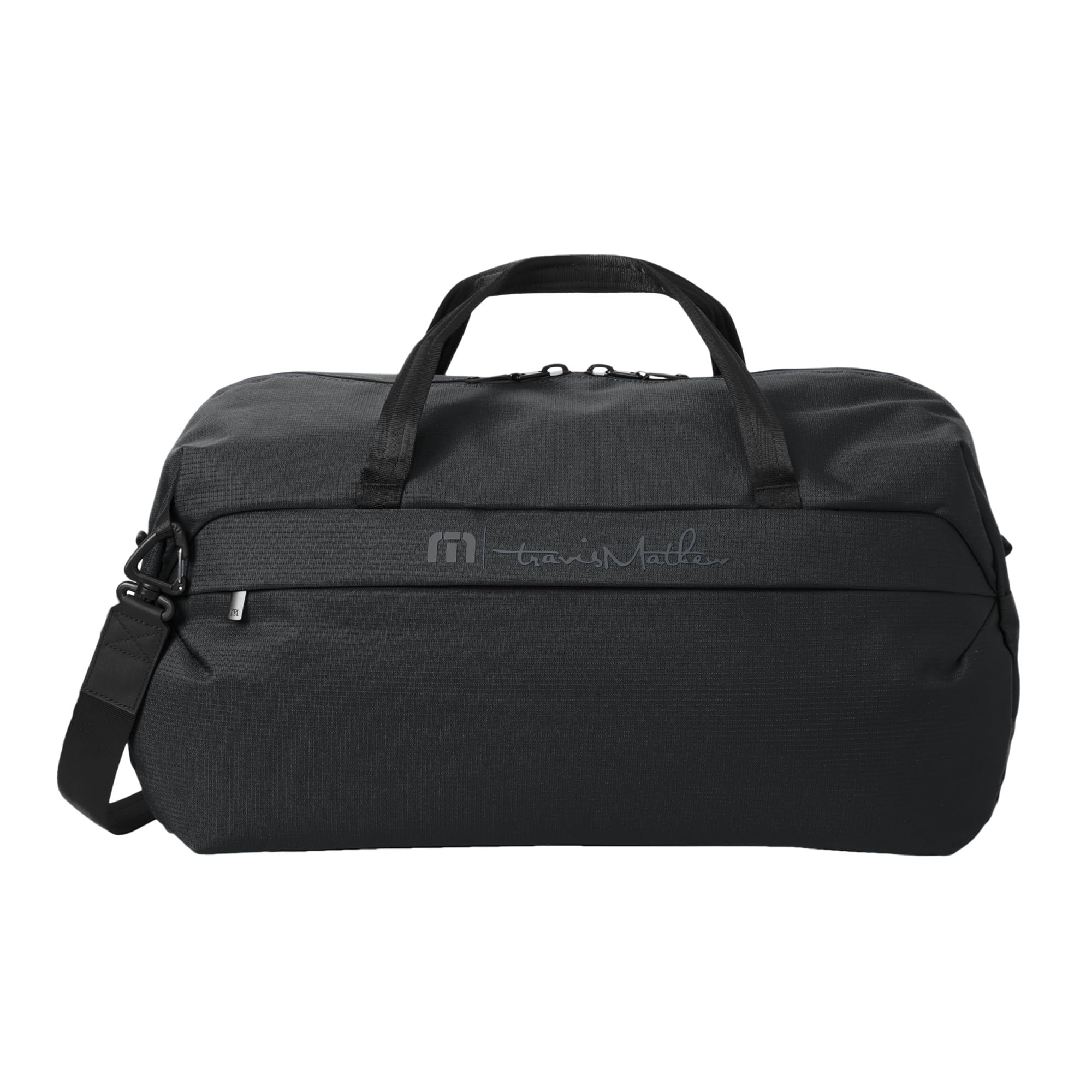 TravisMathew Lateral Duffel Weekender Bag, Black