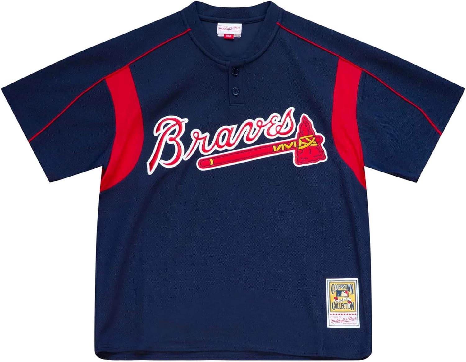 Mitchell & Ness MLB Atlanta Braves Chipper Jones 2003 Authentic Pullover Jersey