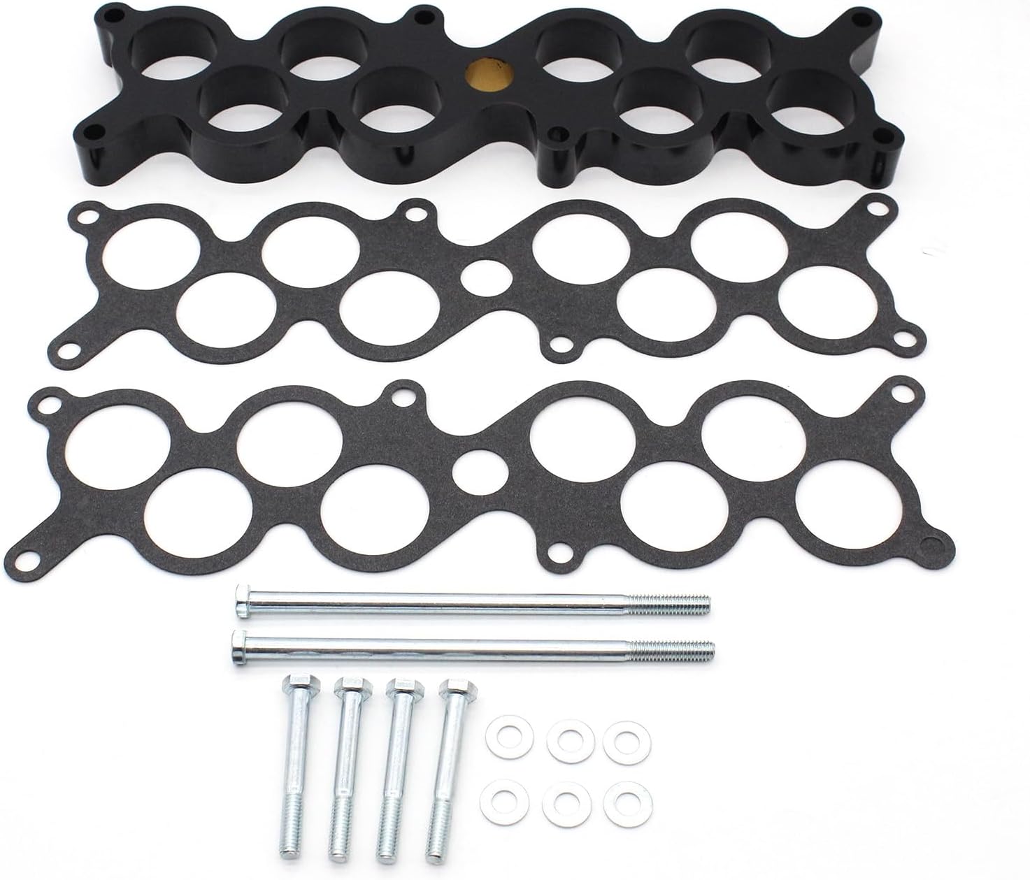 1set Engine Part Manifold Phenolic Spacer Gasket Set For 5.0 1987-93 Car Accessories