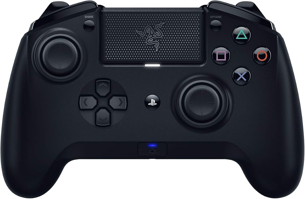 Razer Raiju Mobile: Diseño ergonómico de botones multifunción - Modo de disparo por pelo - Soporte ajustable para teléfono - Controlador de juegos móvil para Android