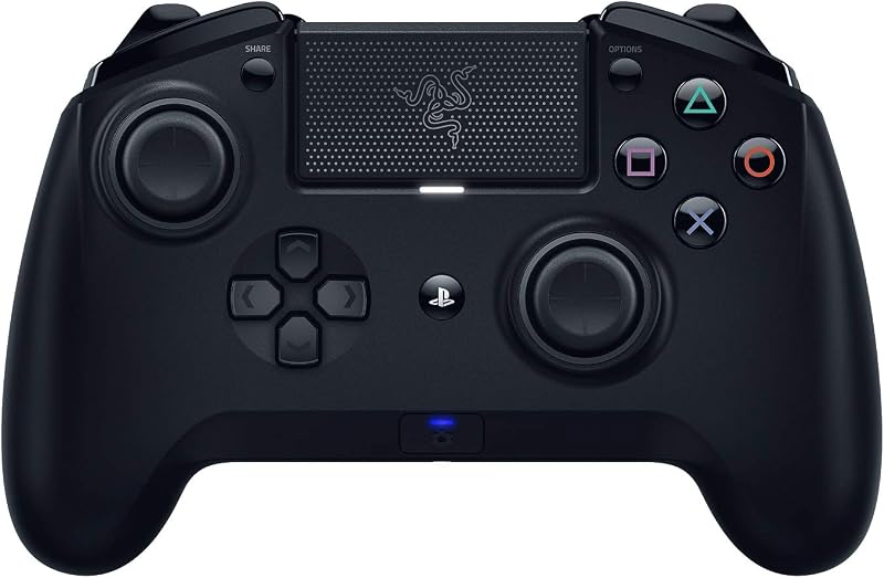 Razer Raiju Mobile: Diseño ergonómico de botones multifunción - Modo de disparo por pelo - Soporte ajustable para teléfono - Controlador de juegos celular para Android