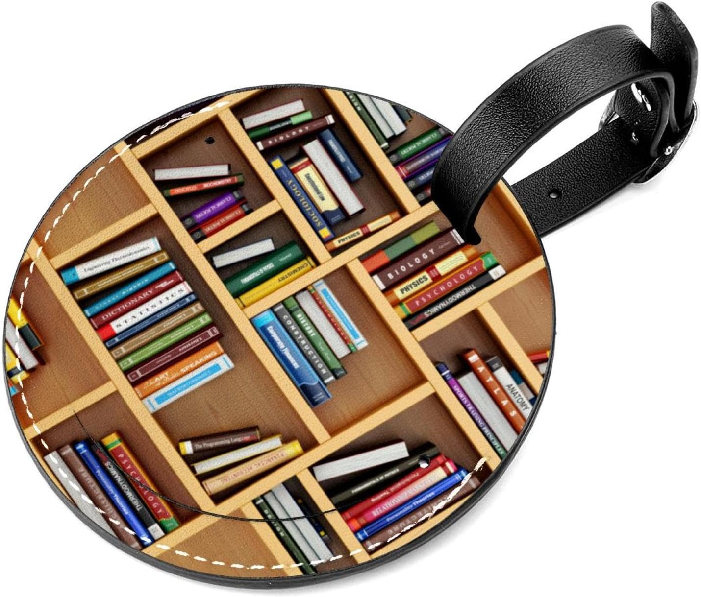 2 Pcs Luggage Tags, Book Shelf Privacy Cover ID Label with Stainless Steel Loop and Address Card for Travel Bag Suitcase 2 Pcs Luggage Tags, Book Shelf Privacy Cover ID Label with Stainless Steel Loop and Address Card for Travel Bag Suitcase