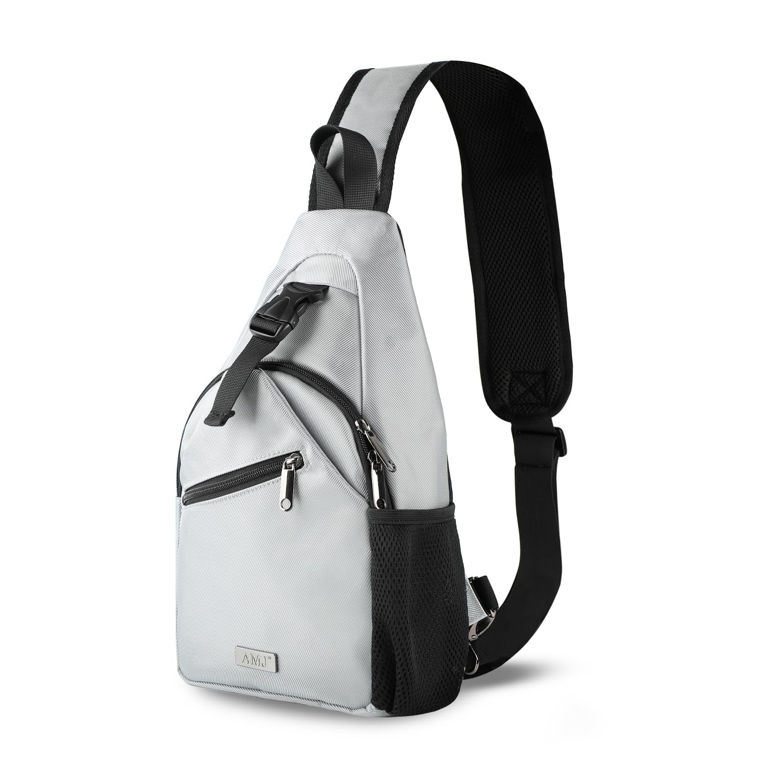 AMJ Tactical Chest Sling Bag for Men,Theft Crossbody Bag,Lightweight Hiking Shoulder Pack for Cycling, Travel, Camping
