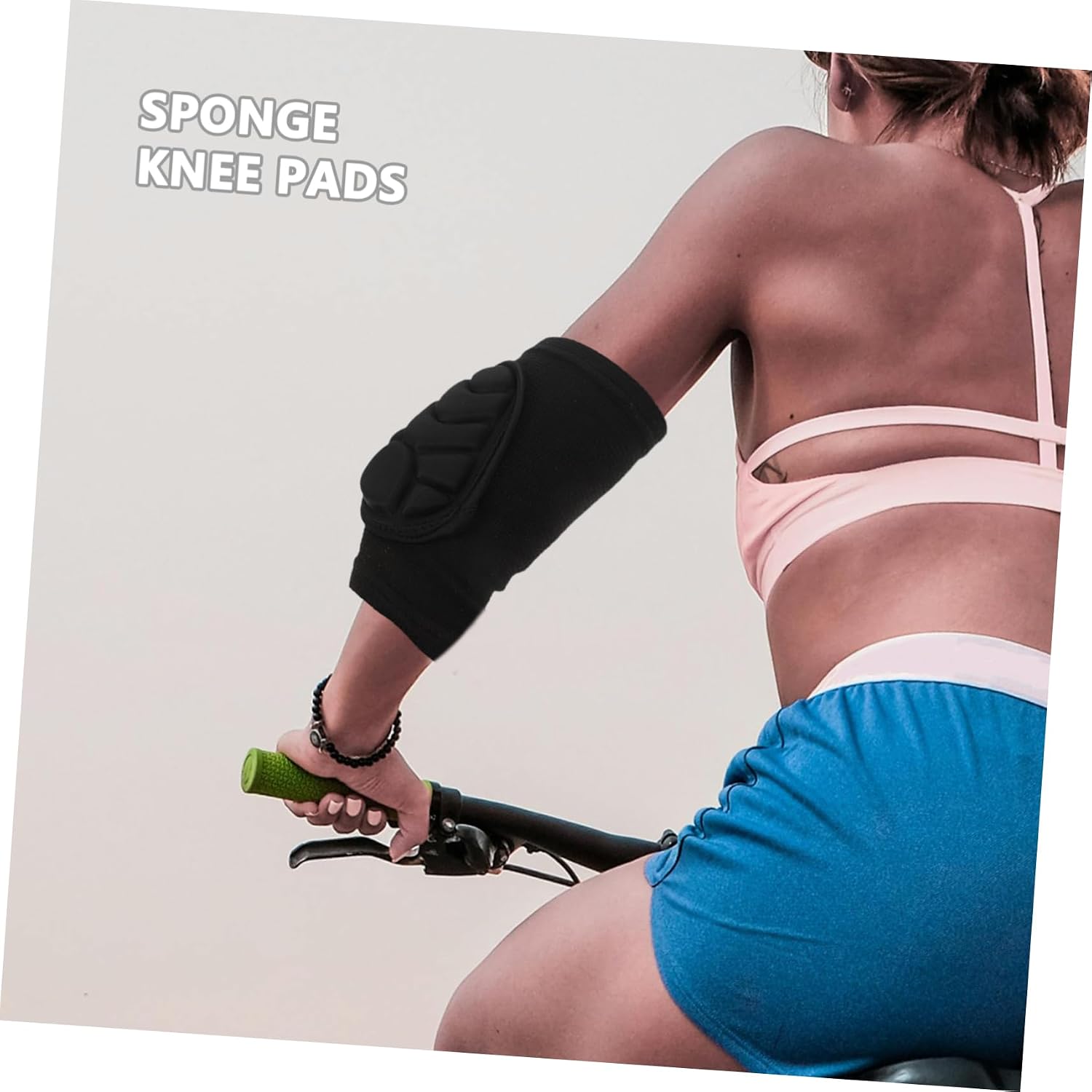 1Pair Elbow Guard Sleeve Protective Elbow Wrap for Sports Breathable and Comfortable for Volleyball Cycling Dance and Roller Skating Unisex Design with Turtle Shell