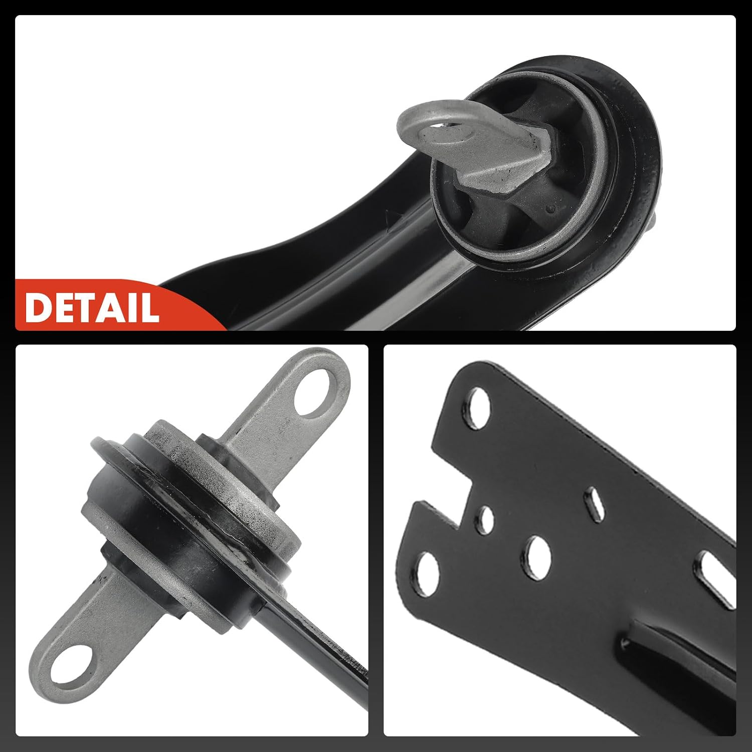 A-Premium 2 x Rear Suspension Trailing Arm, with Bushing, Compatible with Ford Focus 2013 2014 2015 2016 2017 2018