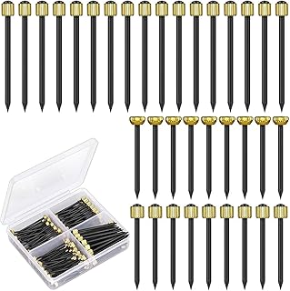 75pcs Picture Hanging Nails Pins Brass Head W...,