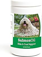 Vista 62 de Healthy Breeds Golden Retriever - Aceite de salmón masticable suave, 90