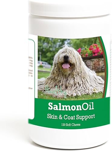 Miniatura 62 de Healthy Breeds Golden Retriever - Aceite de salmón masticable suave, 90