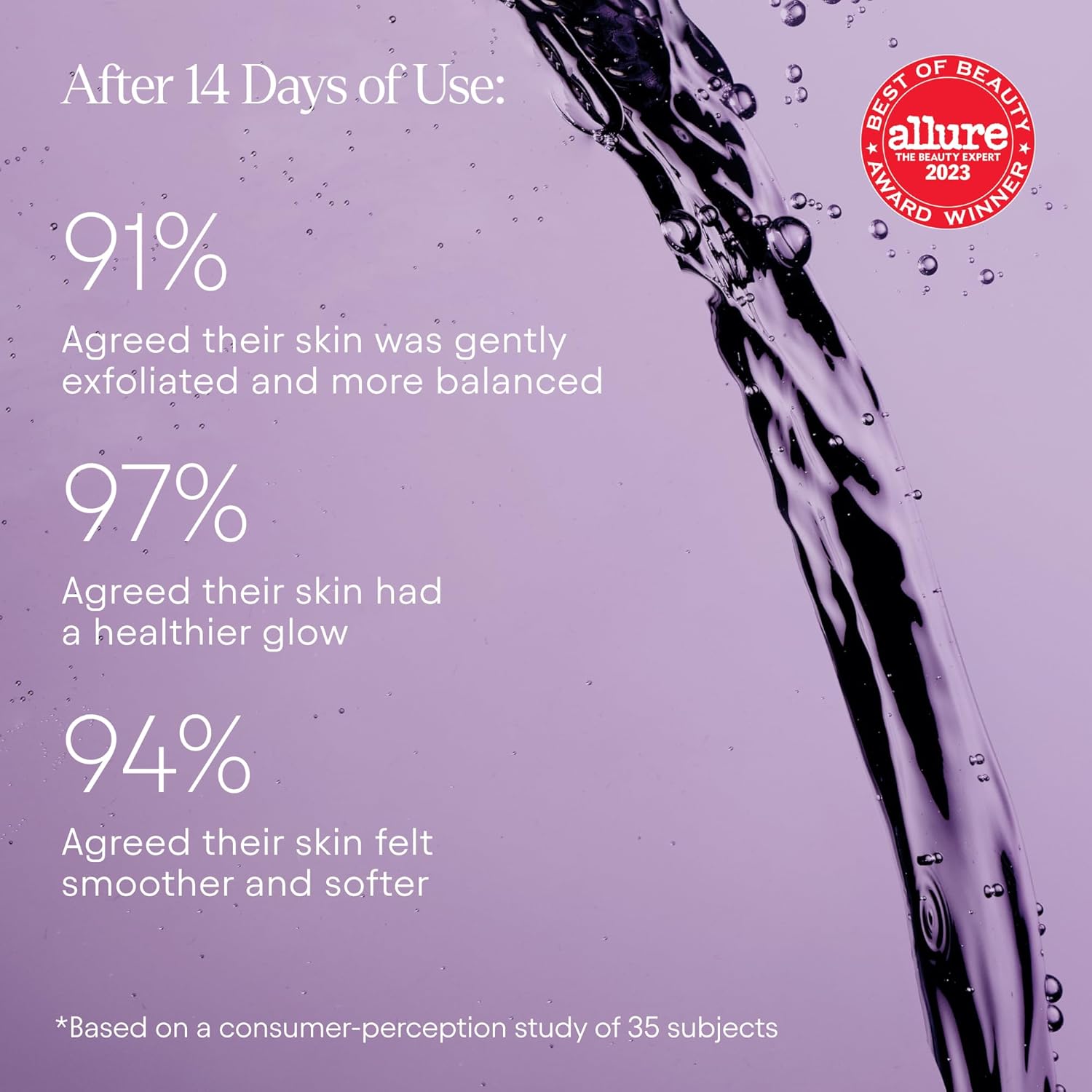 Alpyn Pore Perfecting Liquid Toner with 2% BHA & Borage | Liquid Exfoliator to Minimize Pores, Calm & Restore Skin's Natural pH | 4 oz / 120 ml - Image 5