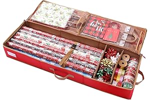 Sattiyrch Christmas Ribbon Storage