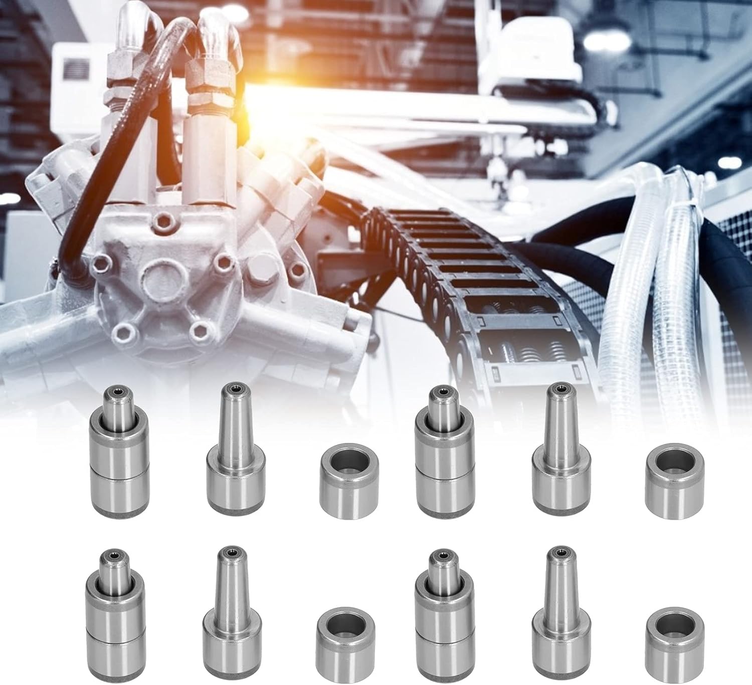 CHICIRIS Pin, 8 Set Metaal Pin for for Accessories