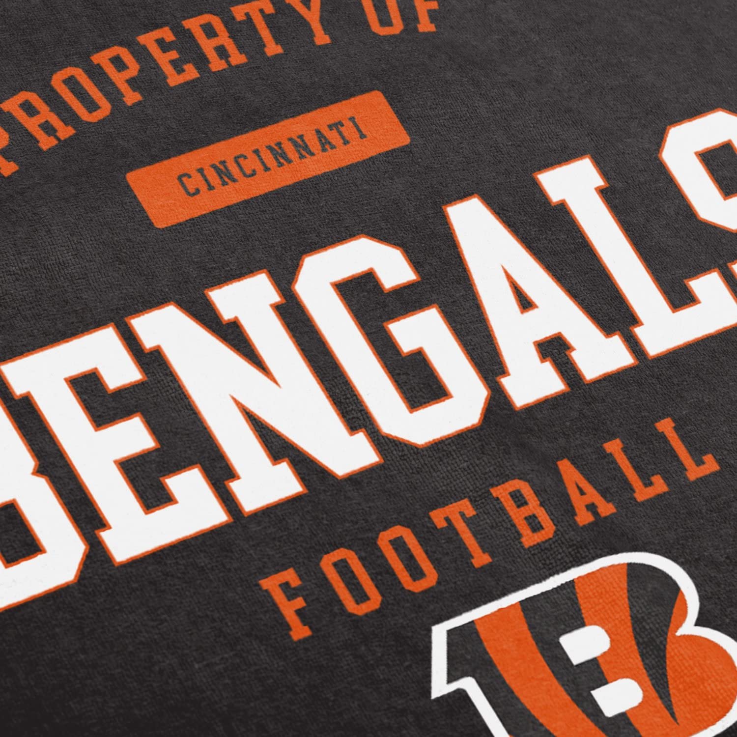 FOCO NFL Strandtuch Property of Cincinnati Bengals Football