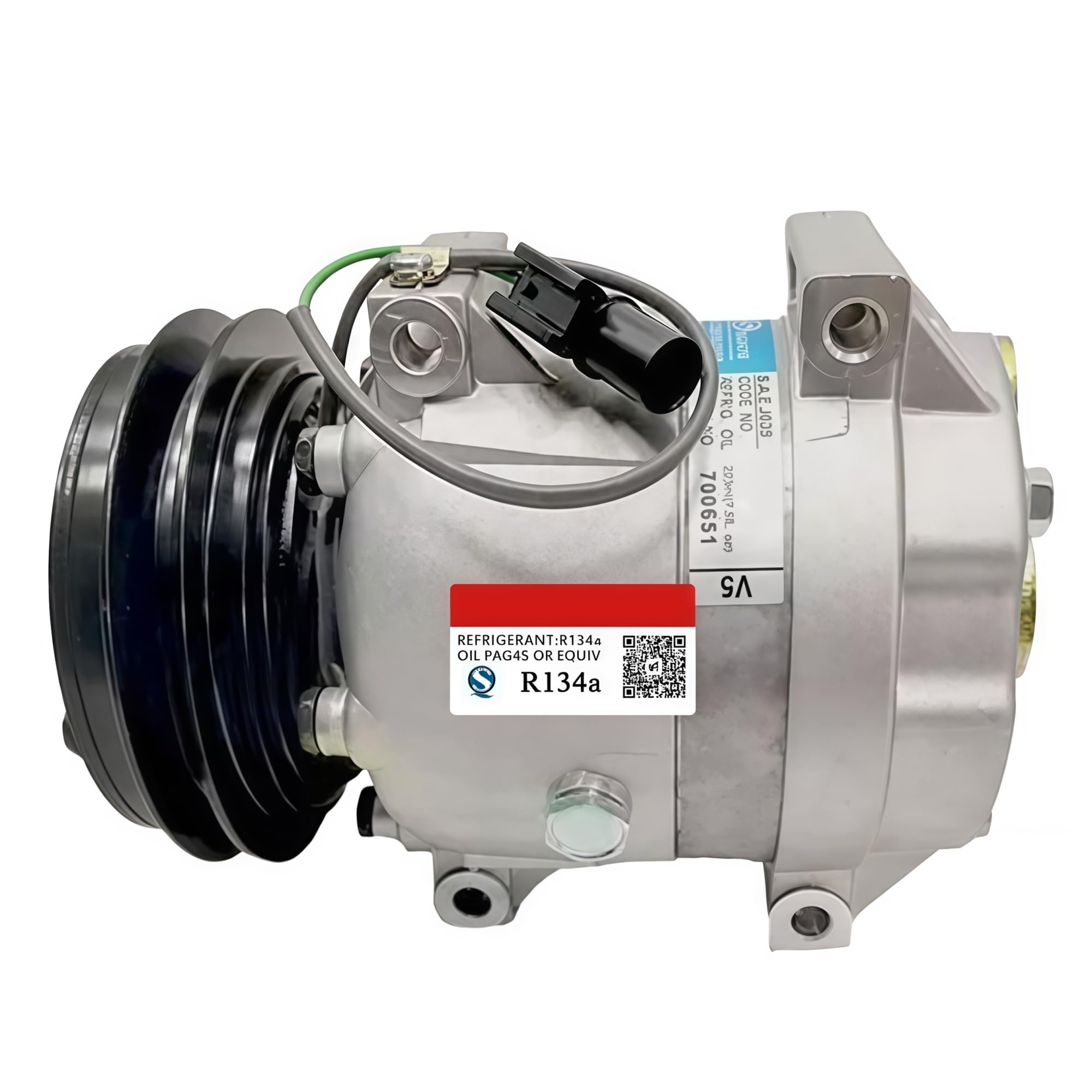Pyqmztrv One Color Excavator Ac Air Conditioner Compressor R140lc-9 R300-9 R210lc-9 11Q6-90040 11Q6-90041 11N8-92040, Compatible For Hyundai Machinery Lc 220