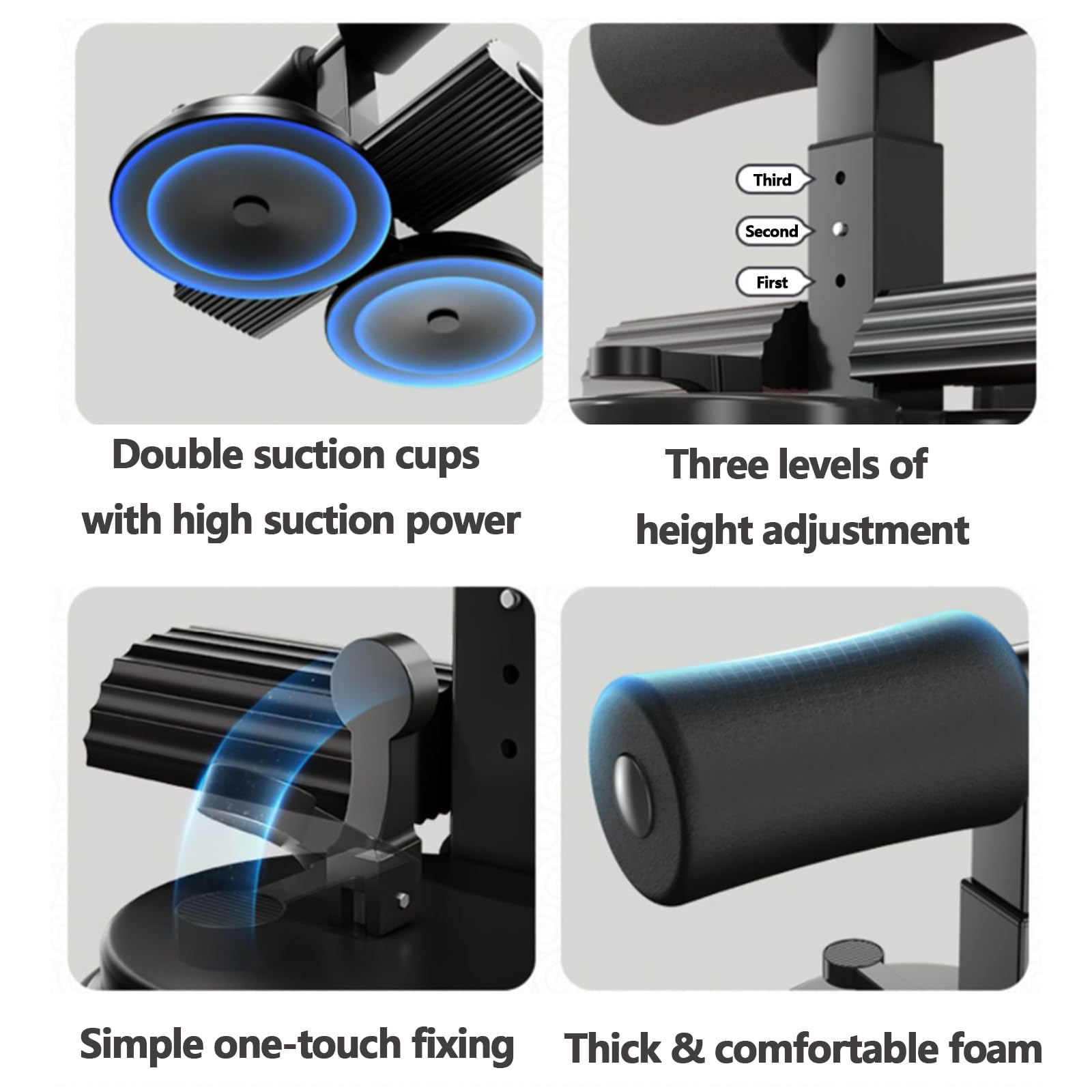 Appareils Abdominaux,Bandes De Résistance Abdominales, Double Roue Ab