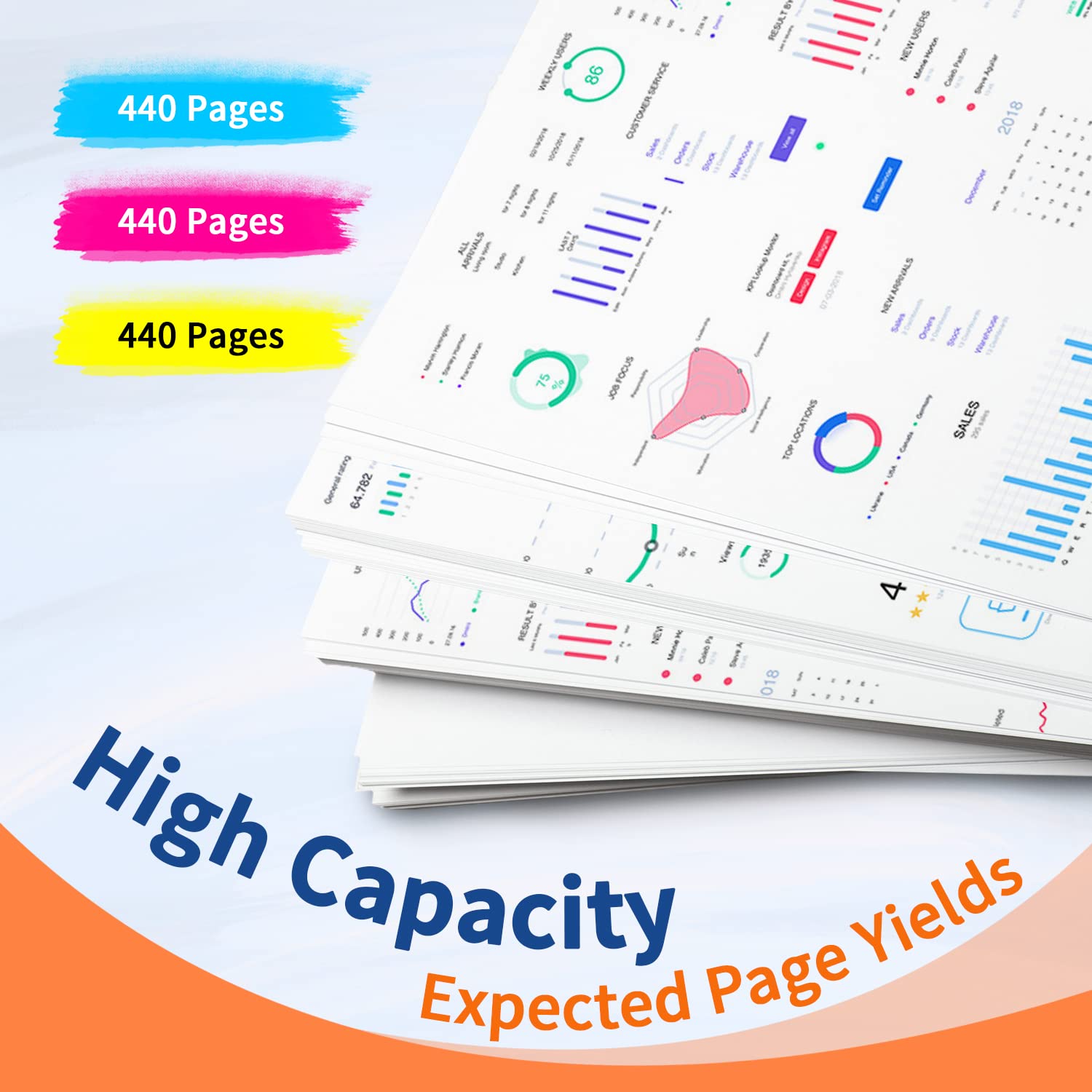 16XL Cartucce Compatibili con Epson 16 cartucce 16 XL Compatibili con Workforce WF-2760 WF-2630 WF-2510 WF-2660 WF-2010 WF-2750 WF-2650 WF-2540 WF-2530 (Ciano, Magenta, Giallo, Confezione da 9)