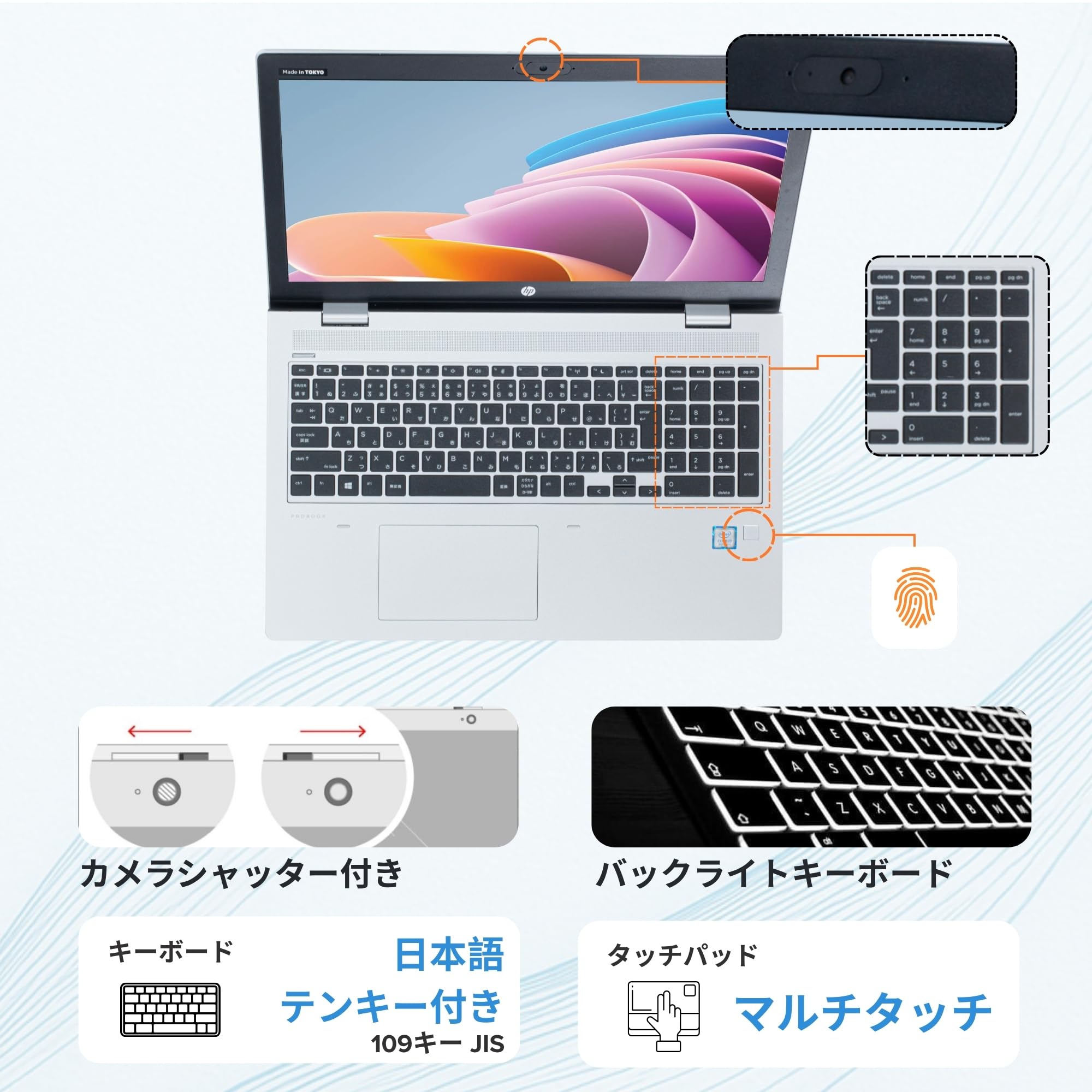 Amazon.co.jp: 【整備済み品】 HP ProBook 650 G5, i7-8565U, メモリー