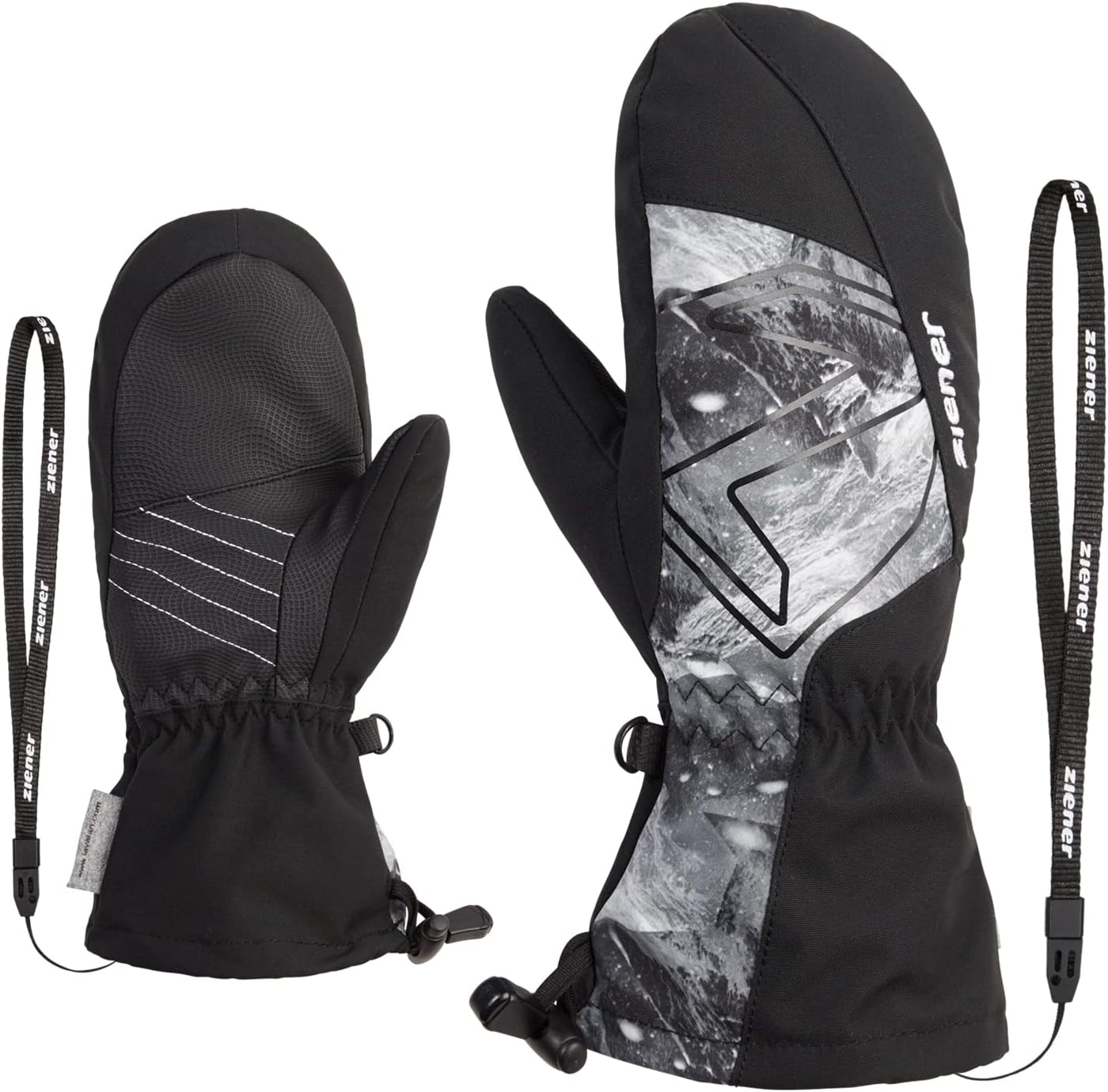Ziener Alpine Junior Kids Ski Mitten LAVALINO AS