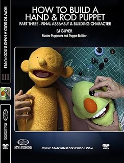 How to Build a Hand Puppet and Rod Puppet Part 3 - Final Assembly and Building Character