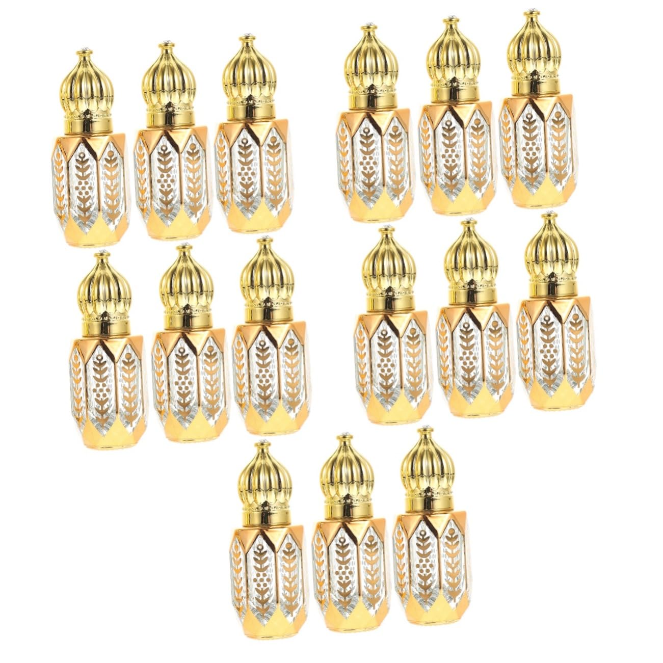 ABOOFAN 15pièces Bouteilles Pour Huiles Essentielles Et Parfums De Flacons à Bille Bouteilles Rechargeables Et Pratiques Pour Voyage Et Échantillons