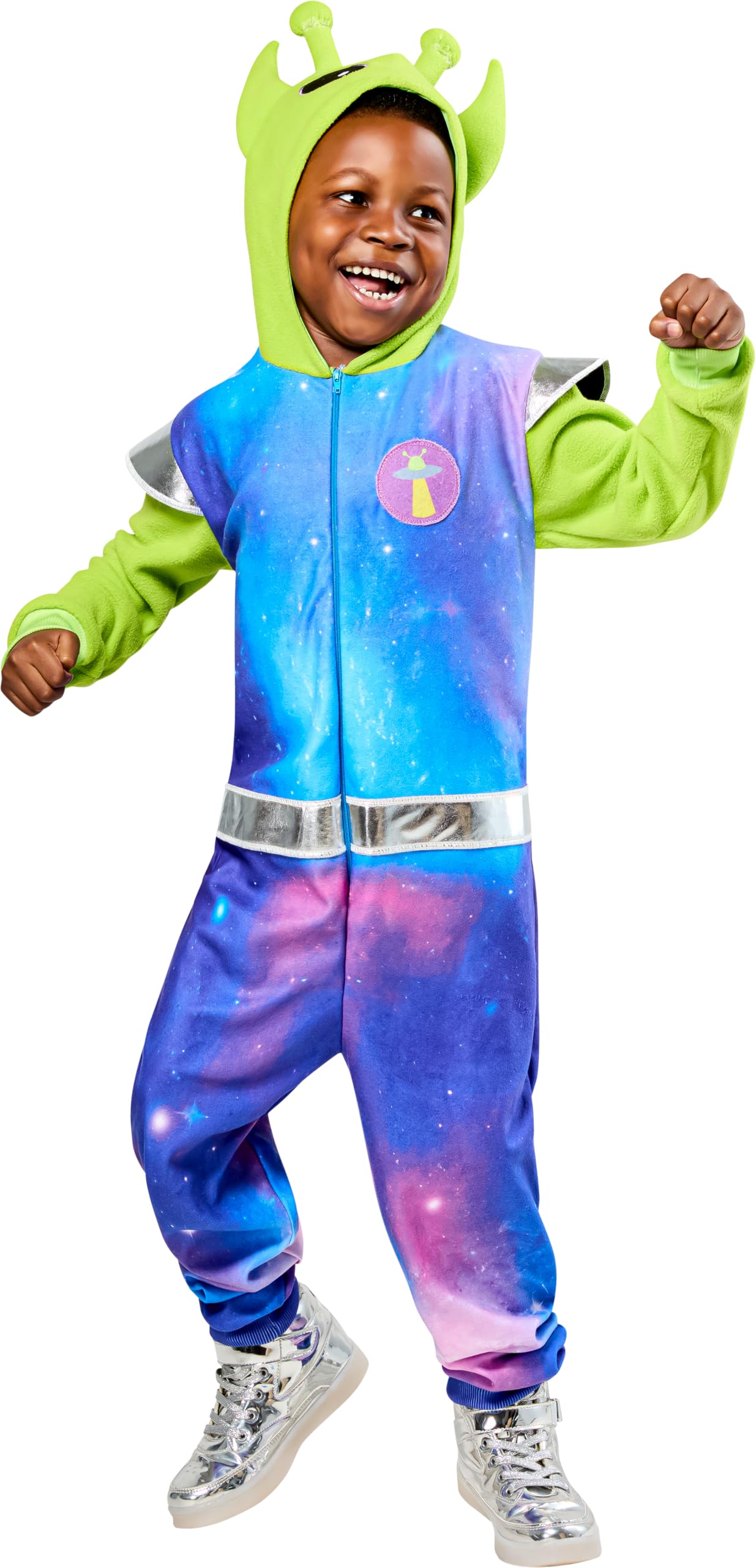 Rubies Comfywear Hooded Jumpsuit for Kids, Unisex Kids Costume